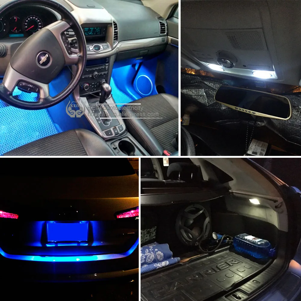KEIN 10 шт. Ba9s T4W светодиодный фонарь 3020 8SMD автомобильные номерные знаки для