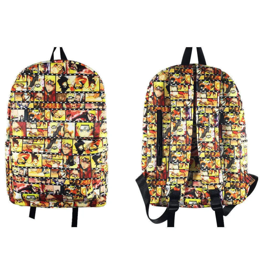 Наруто Хатаке Какаши Uzumaki Наруто рюкзак подростков Bookbags школьные сумки ноутбук дорожная Сумка Через Плечо Рюкзак