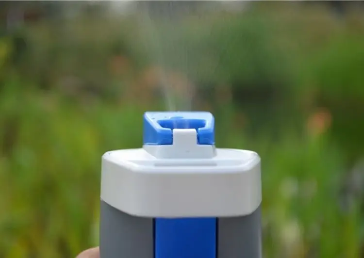 New Design Spray Water Bottle Portable Atomizing Bottles Outdoor Sports Gym Drinking DrinkwareCreative Button Mist | Дом и сад