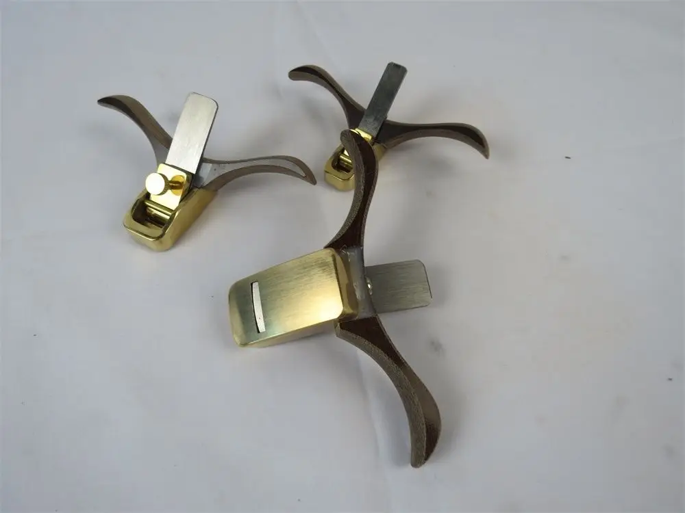 3pcs brass with handle planes,violin make tools