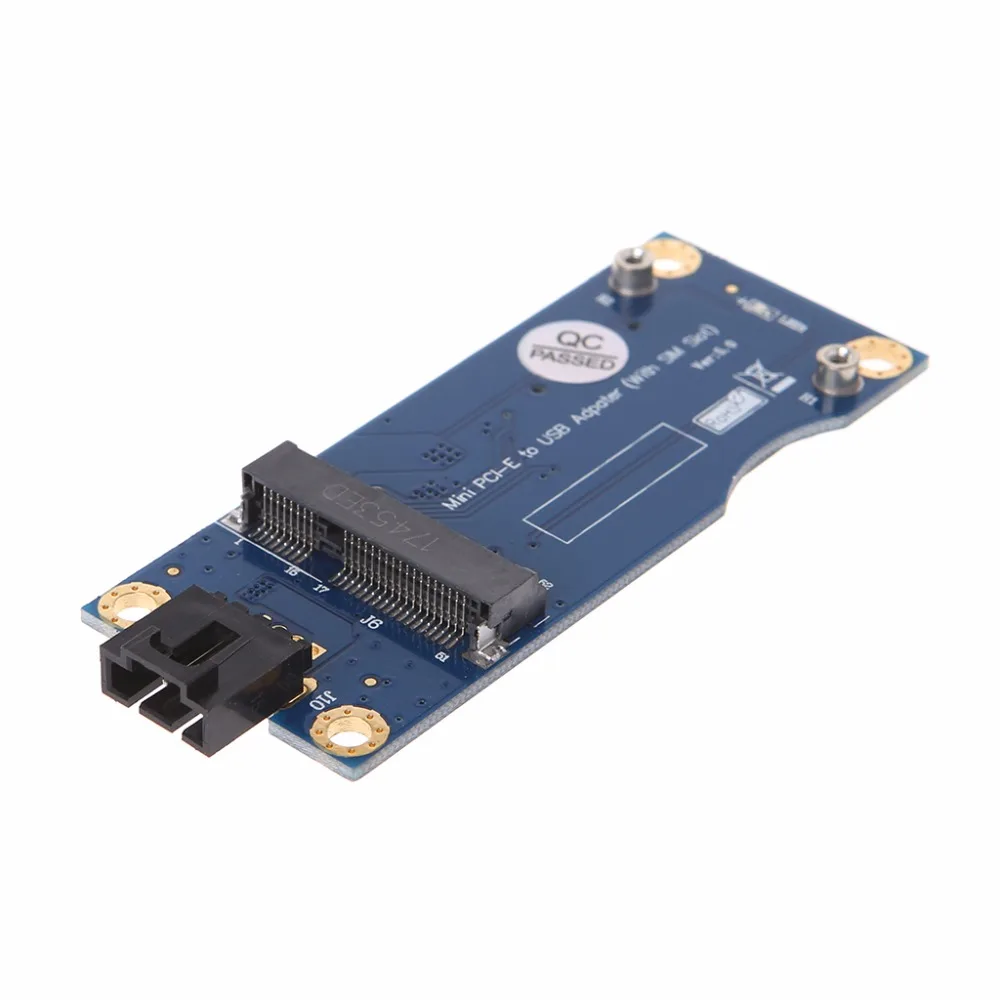 2018 Mini PCI E USB с sim карты адаптера для WWAN/модуль LTE горизонтальный разъем рабочего