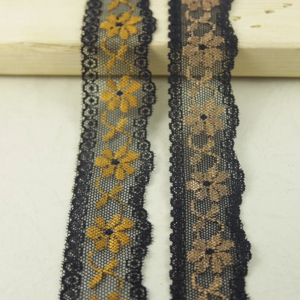 

10 Yards 28/30mm Width Elastic Stretch Lace Trim Sewing Elastic Lace