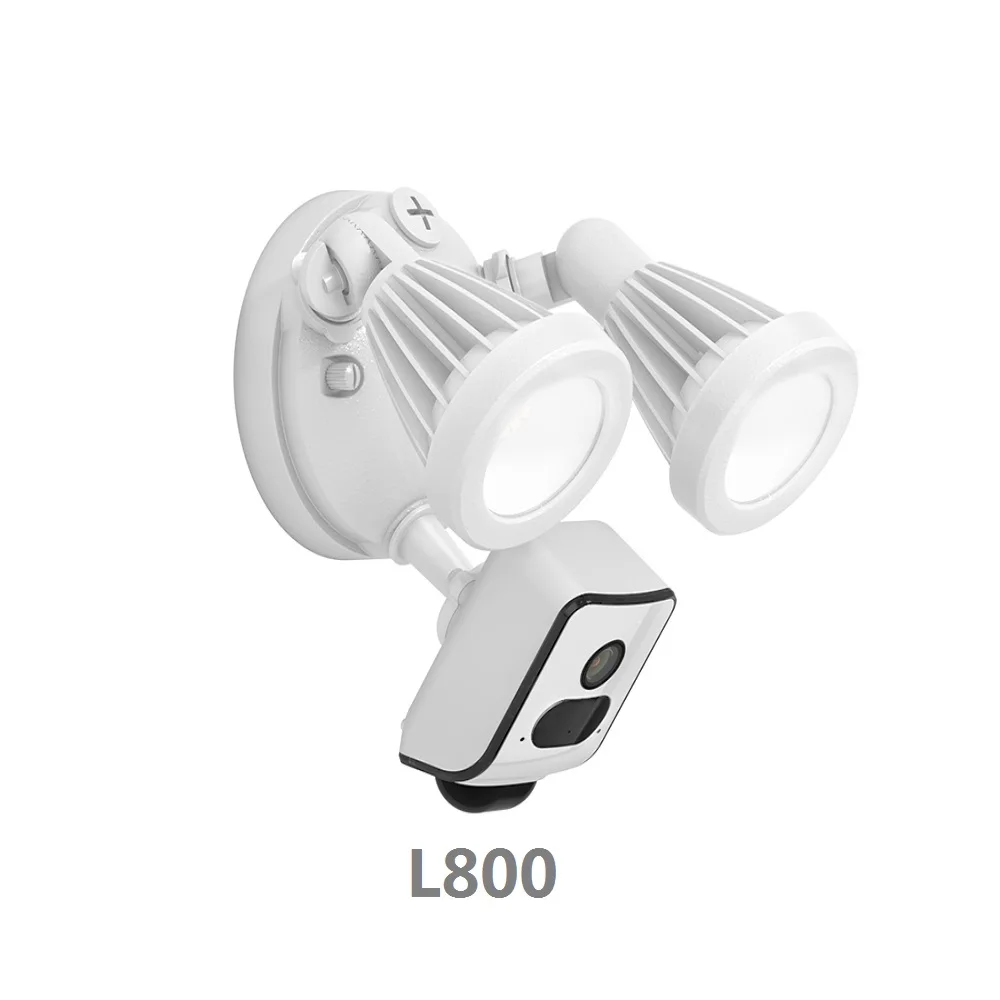 Freecam 1080P прожектор камера наблюдения для безопасности с подсветкой в одну сторону разговора движения Активированный PIR Вспышка сигнализации L800W