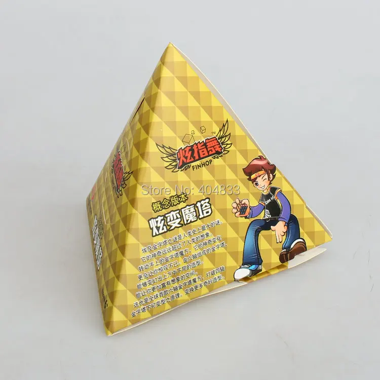 

YJ Tower Pyraminxy Cube Magic Tower Wite Cubo Magico Twist Puzzle развивающая игрушка идея подарка Прямая поставка