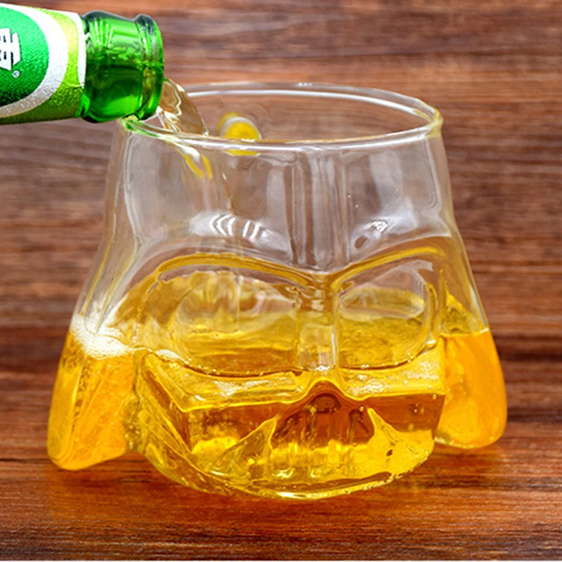 Звездные войны стеклянная кружка 3D Дарт Вейдер большая пивная с ручкой