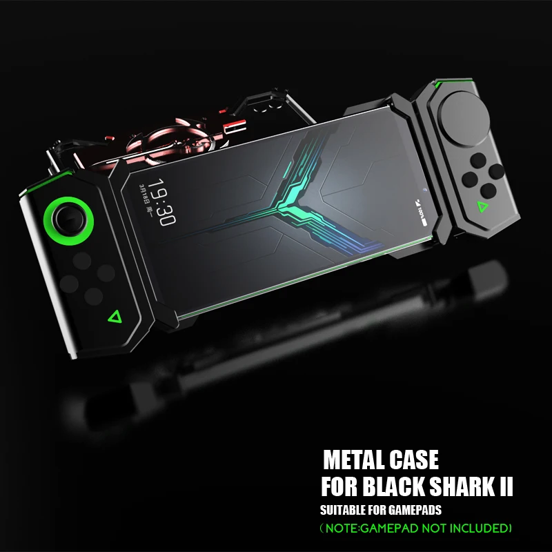 ADKO Shockproof Armor Metal Back Case For Xiaomi Black Shark 1 2 Helo Aluminum Sword Thor Cover Blackshark Pro |
