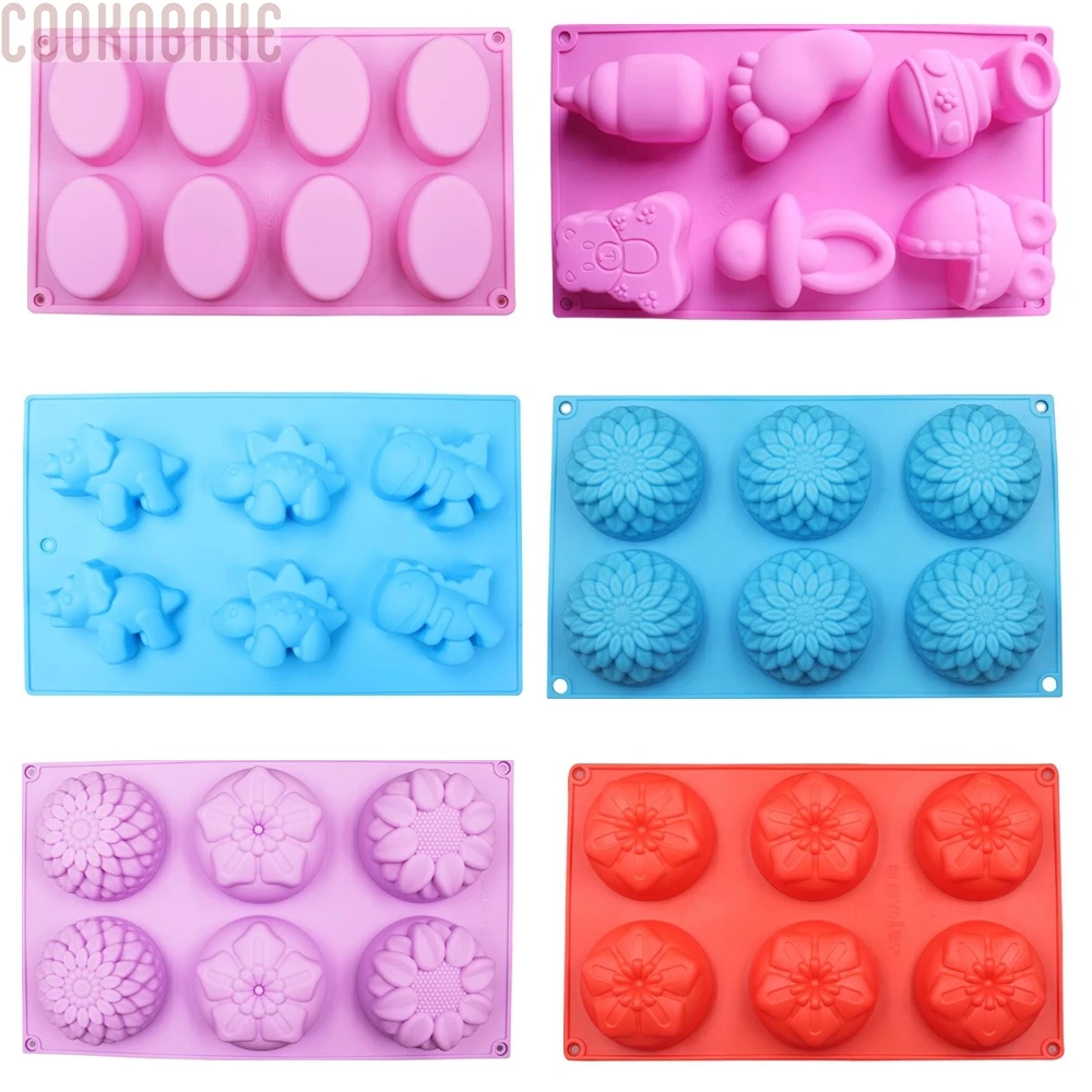 Форма для выпечки COOKNBAKE DIY формочка силиконовая форма мыла ручной работы 8