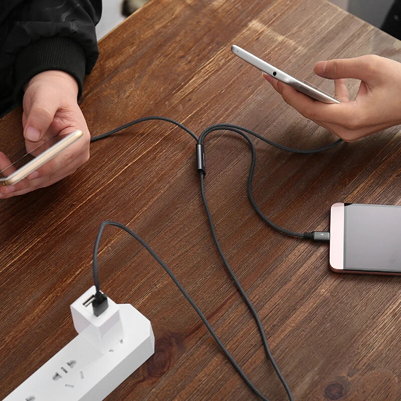 Llano 3 в 1 USB C кабель Micro Кабель 0 3A быстрое зарядное устройство для Samsung xiaomi dex huawei