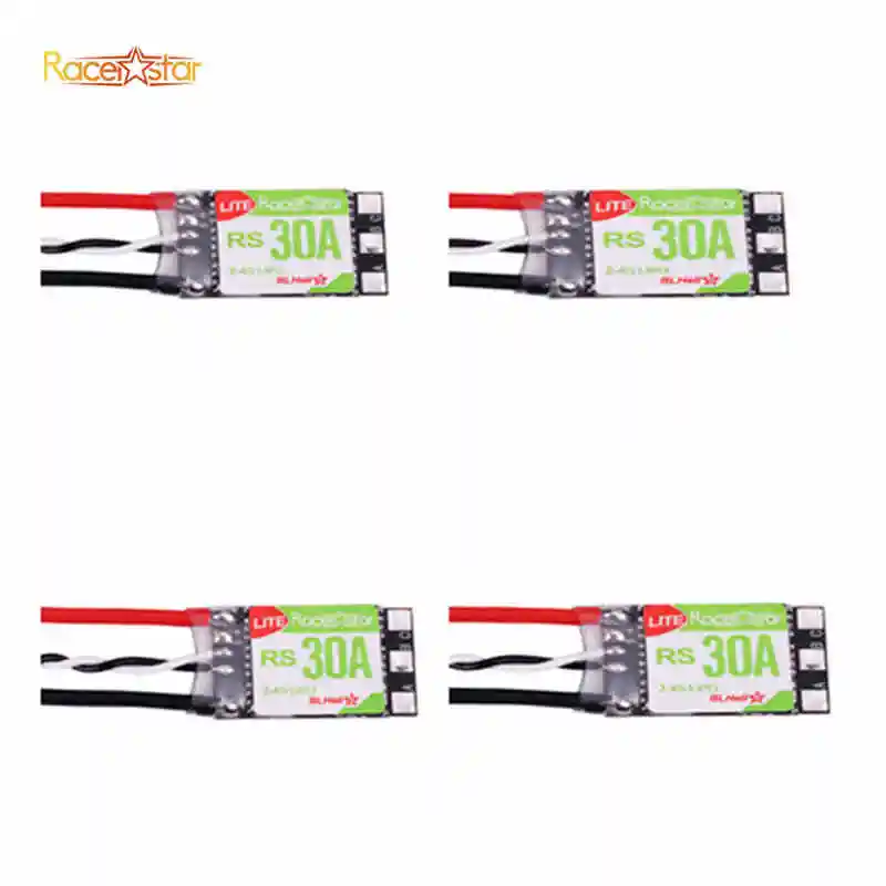 Лучшее предложение 4 шт./лот Racerstar RS30A Lite 30A Blheli_S BB1 2 4S бесщеточный ESC для FPV Racer RC Drone