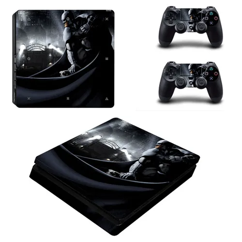 KYPS4S-0135 DC Джокер и Бэтмен наклейка PS4 тонкий стикер кожи для sony playstation 4 консоли и 2 контроллеров PS4 тонкий стикер кожи - Цвет: KYPS4S-0135
