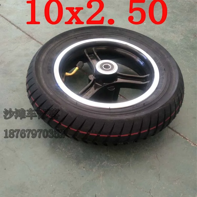 10x2,50 SPEEDWAY 10*2,5 дюймов ступица колеса электрический скутер внутренняя труба наружная труба взрывозащищенные шины расширенный набор шин