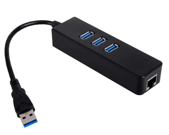 USB 3 0 концентратор 10/100 Мбит/с гигабитный Ethernet адаптер к RJ45 Сетевая карта Lan порта
