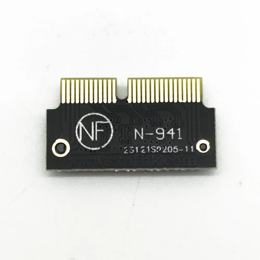 M ключ M.2 PCI e AHCI SSD адаптер карты для 2013 2014 2015 MACBOOK Air A1465 A1466 Pro A1398 A1502 A1419 NGFF к MD711 MD712|ssd