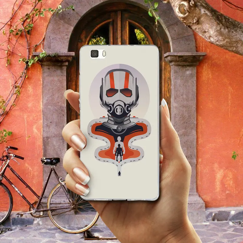 Antman и Wasp мягкие ТПУ Аксессуары для мобильных телефонов Чехлы Huawei P8 P9 P10 P20 P30 Honor 7 7X
