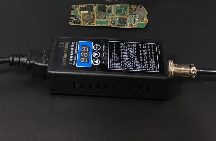 SAIKE 8858 тепловые пушки горячего воздуха, паяльная станция горячего воздуха пистолет паяльная станция 220V