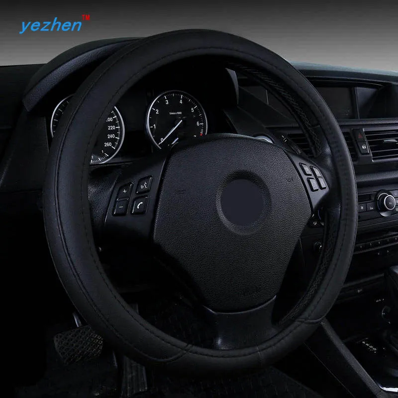 3D дышащая четырехсезонная общая крышка рулевого колеса автомобиля 38 см/15