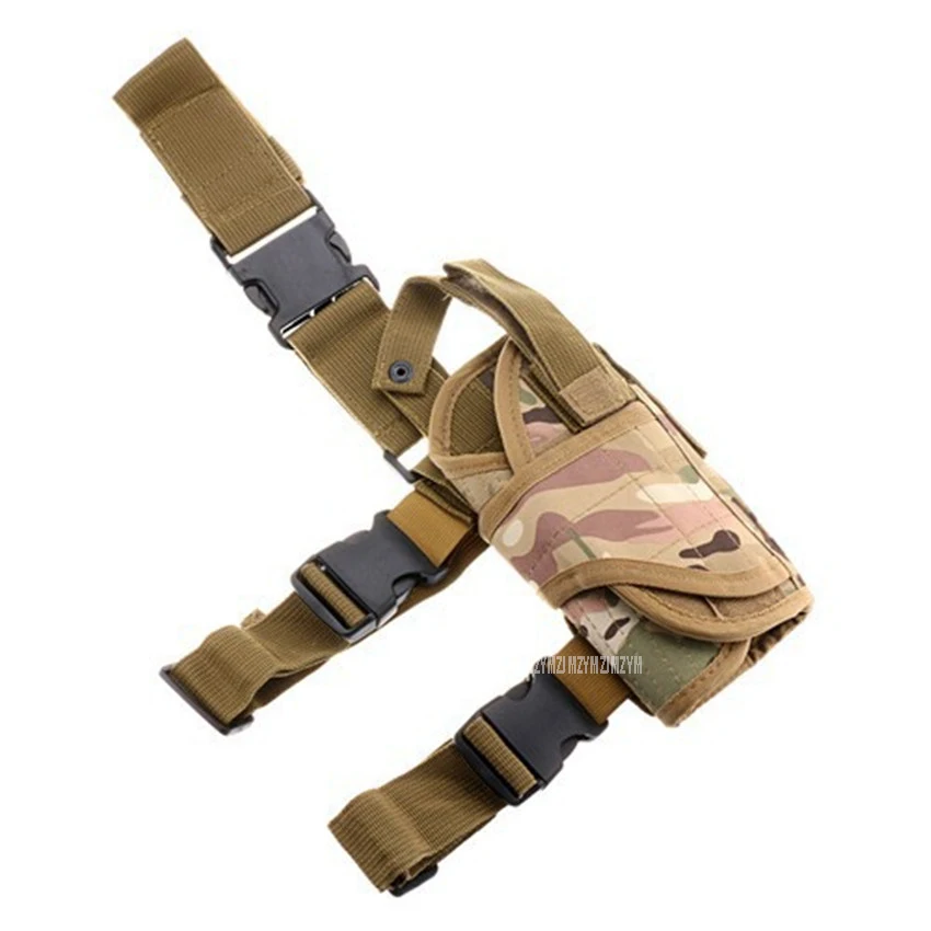 Tactical Leg Holster Adjustable Army Military Airsoft Pistol Gun Drop Bag Pouch Garter Holder For Universal | Спорт и развлечения