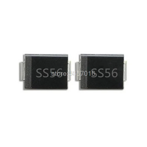 

20PCS SS56 SR560 60V 5A SMA SMD Schottky diode DO-214AC