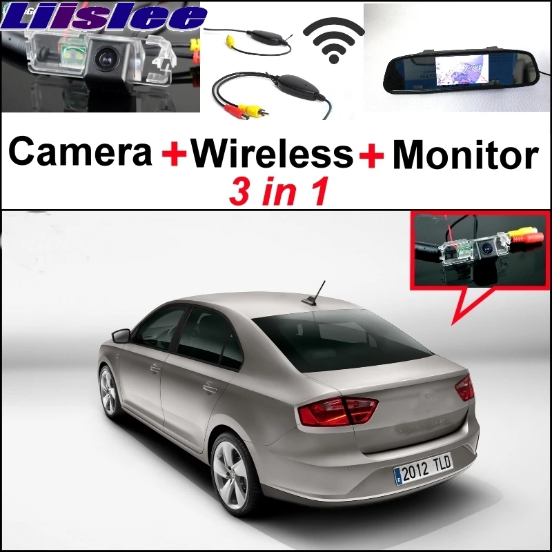 Специальная камера заднего вида Liislee Wi-Fi + беспроводной приемник зеркальный