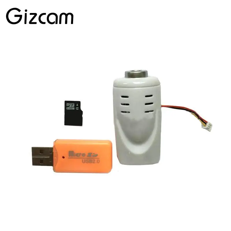 Gizcam Радиоуправляемый Дрон часть микро SD 2MP Мини HD камера для Syma x5c x5sc 1 m68 k300c