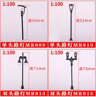 3v miniature ho architectural courtyard light model lamppost for scale train layout scale lamps
