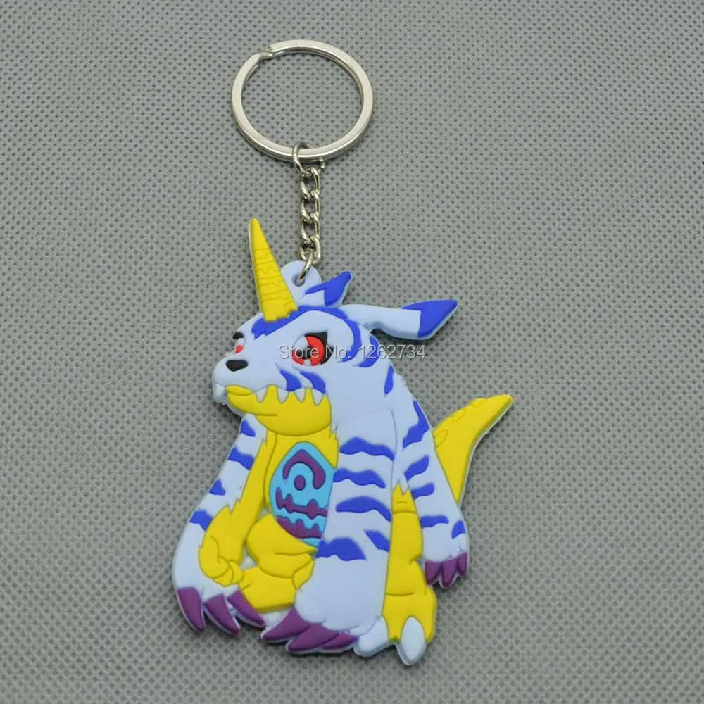 20 штук в партии 8 Стиль Agumon Gomanon Gabumon Tailmon Biyomon Palmon Patamon Tentomon фигурка брелок Подвески