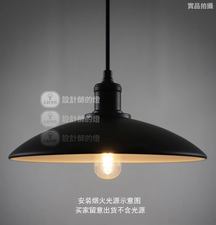 IKEA lamp modern minimalist designer vintage American country creative restaurant lighting white single-head chandelier | Лампы и
