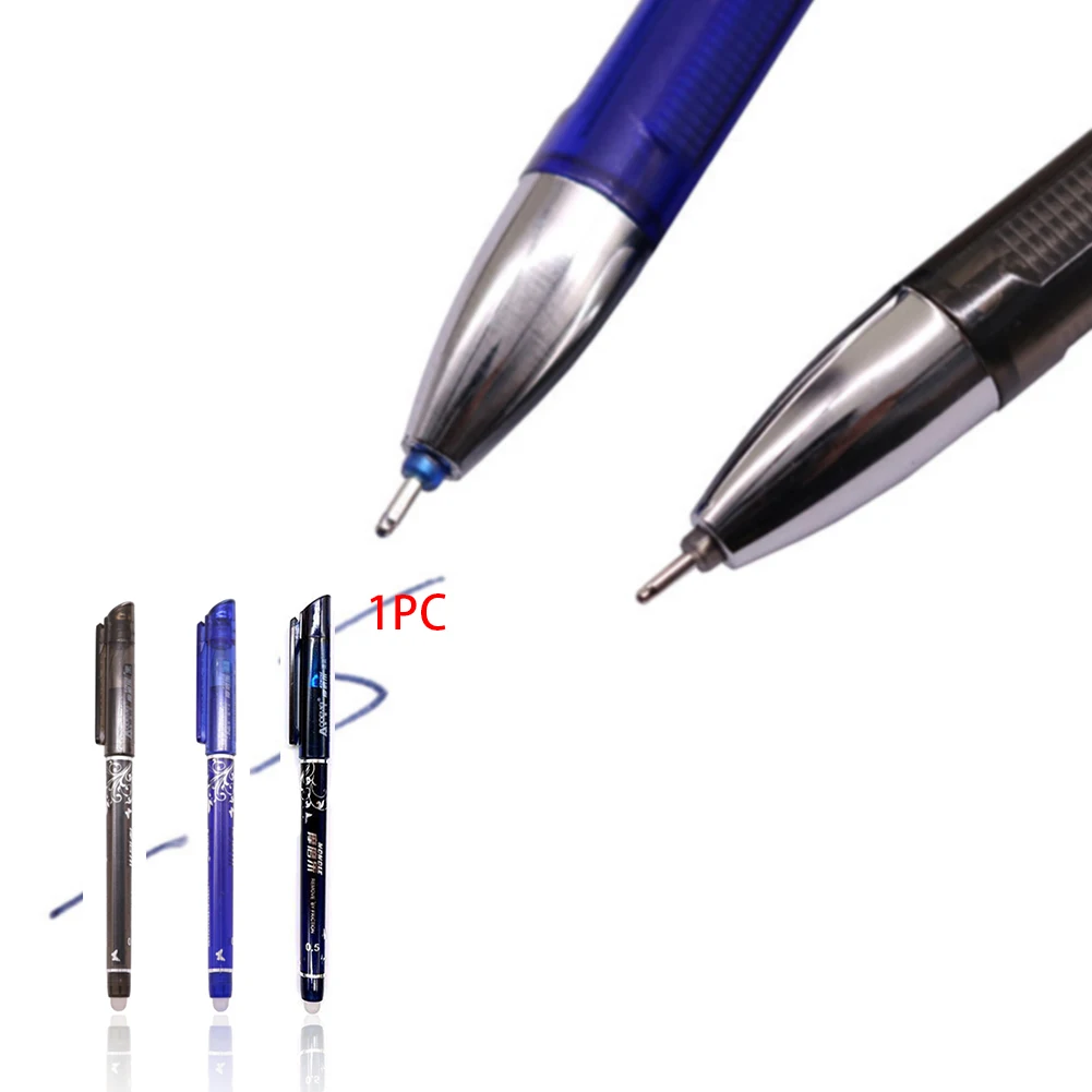 Erasable Pen Blue Black Refill 0.5mm/0.02&quot Lace Student School Quality Office Stationery Creative Writing | Канцтовары для
