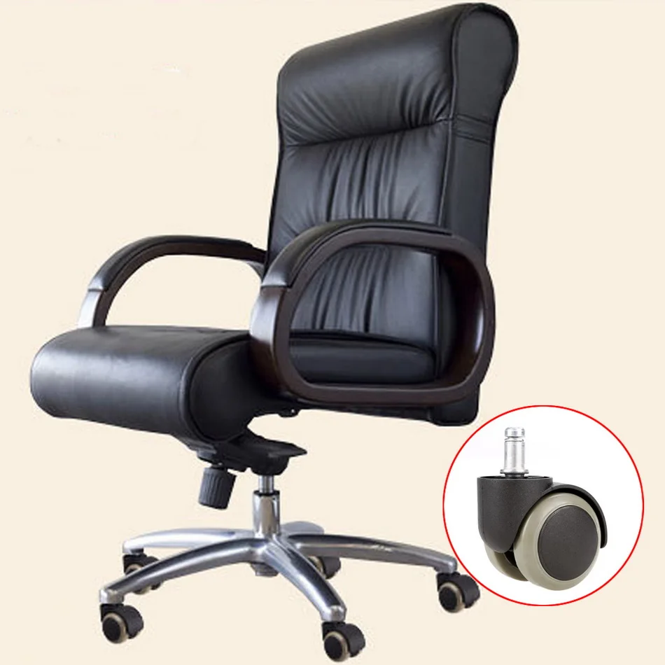 5PCS Durable Grey Furniture Chair PU Swivel Caster Wheel Funiture Replacement | Мебель