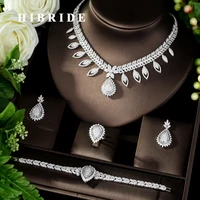 hibride fashion bridal jewelry sets leaf design wedding jewelry party accessories bijoux femme set jewelry with zircon n 966