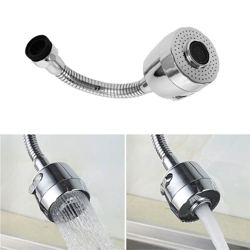 

360 Degrees Rotary Kitchen Faucet Bathroom Spray-shower Filter L/S Size Water Saving Tap Faucet Bubble Aerator Nozzle Filter