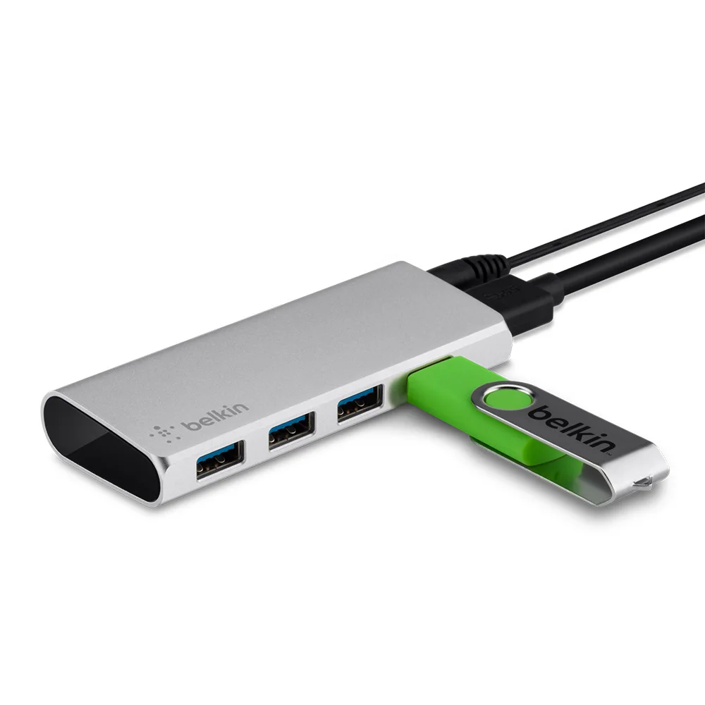 Belkin оригинальный USB3.0 4 Prot концентратор с USB 3 0 кабель для MacBook Pro Ultrabook внешний