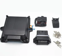 1 sets kits automotive plastic 48 pin way ecu enclosure box with molex connectors