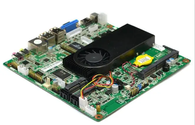 Новая оригинальная материнская плата Mini ITX для Intel 1037U CPU IPC SBC Встроенная