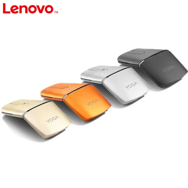 Беспроводная игровая мышь Lenovo для занятий йогой складная bluetooth компьютера MAC ПК
