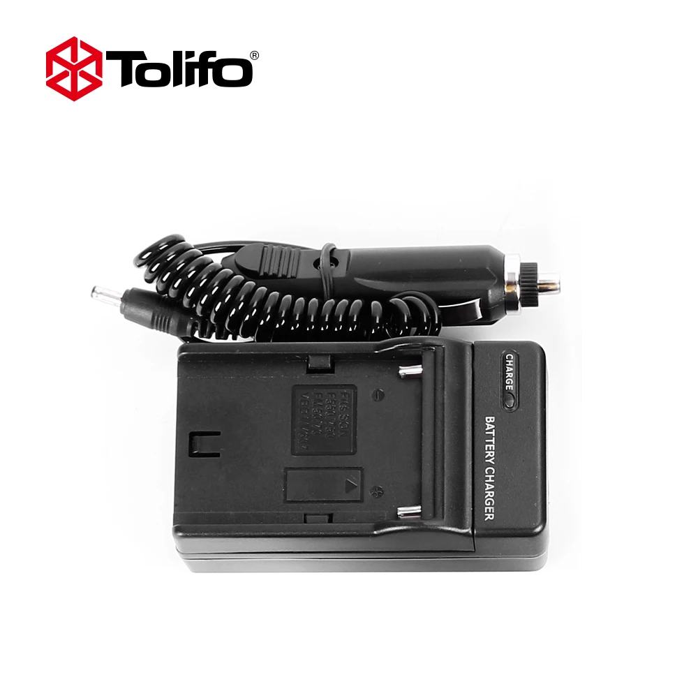 Pаспродажа Светодиодный светильник Tolifo для цифровых зеркальных камер Canon, Nikon, светодиодный светильник высокой мощности, с зарядным устройством, сумка...