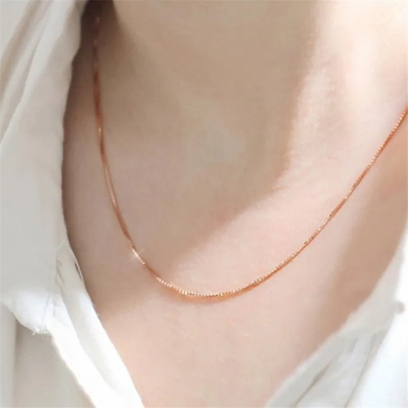 1 шт. серебряные/Золотые волнистые змеиные цепи ожерелья чокер для женщин мужские