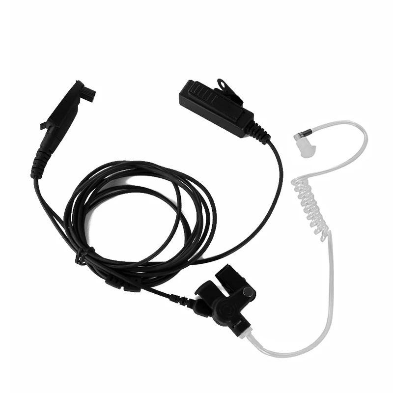 Two way radio acoustic tube earphone surveillane kit headset for Hytera HYT Handheld radio TC-780 TC-610P TC-3000 TC-3600