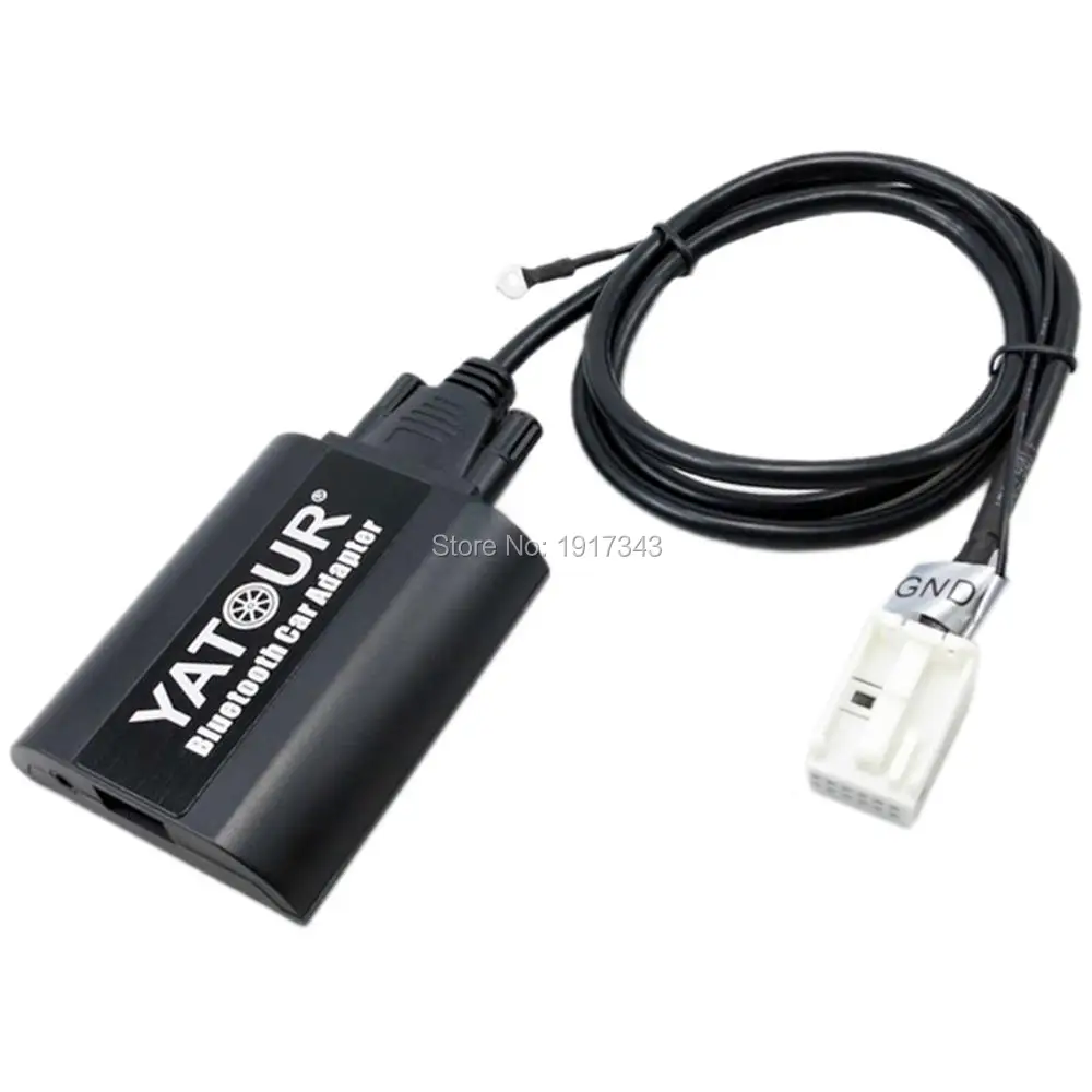 Автомобильный адаптер Yatour с Bluetooth цифровое устройство смены музыки CDC 12PIN Разъем