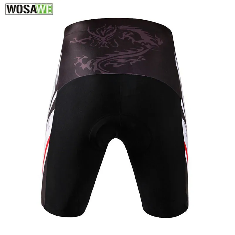 WOSAWE, принт дракона, короткий рукав, Джерси+ шорты, дышащий, MTB, велосипед, Roupas, Мужская одежда для фитнеса, велосипед, Велоспорт, Джерси, наборы