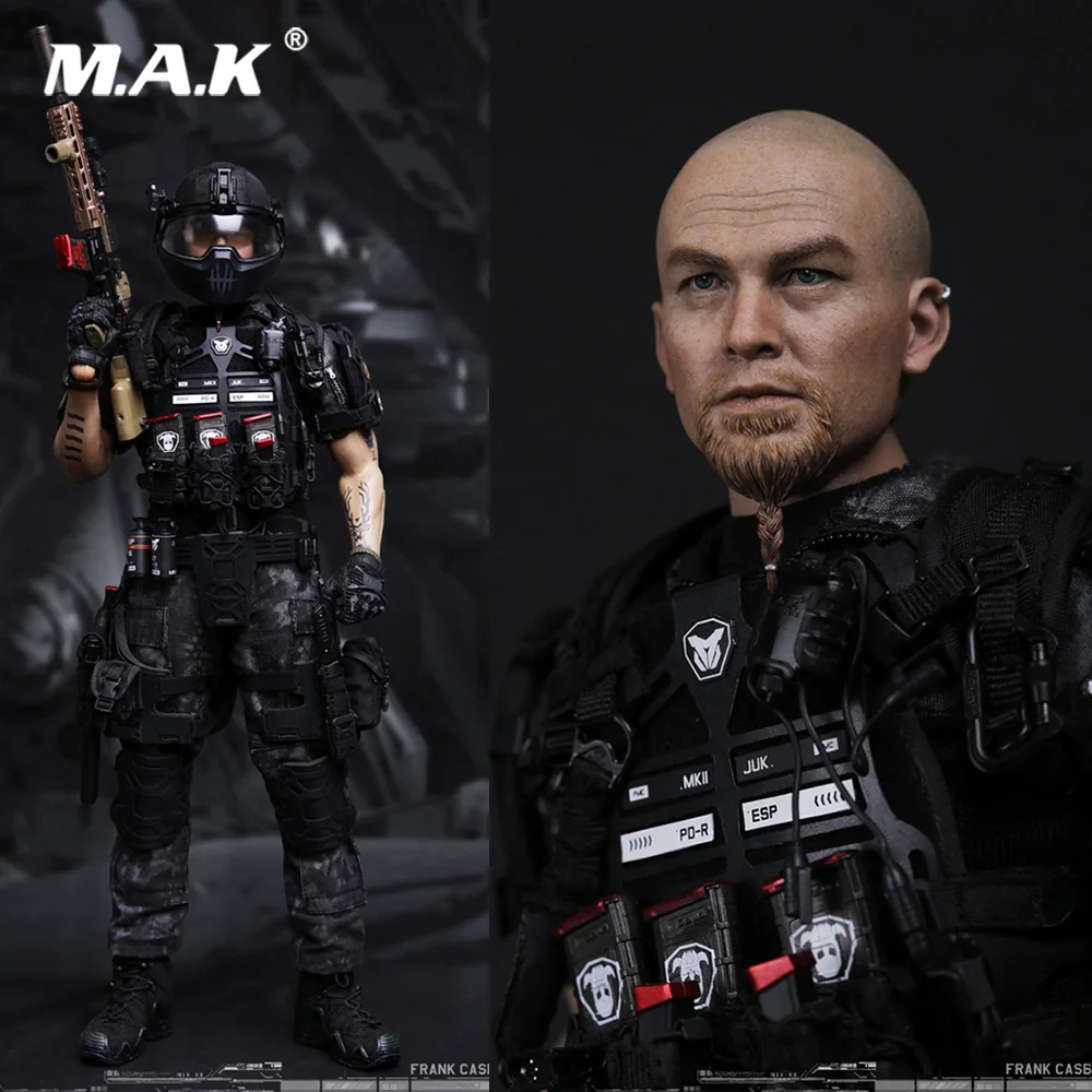 Коллекционный полный комплект 1/6 Solider SF002 серии призраков титановые военные экшн