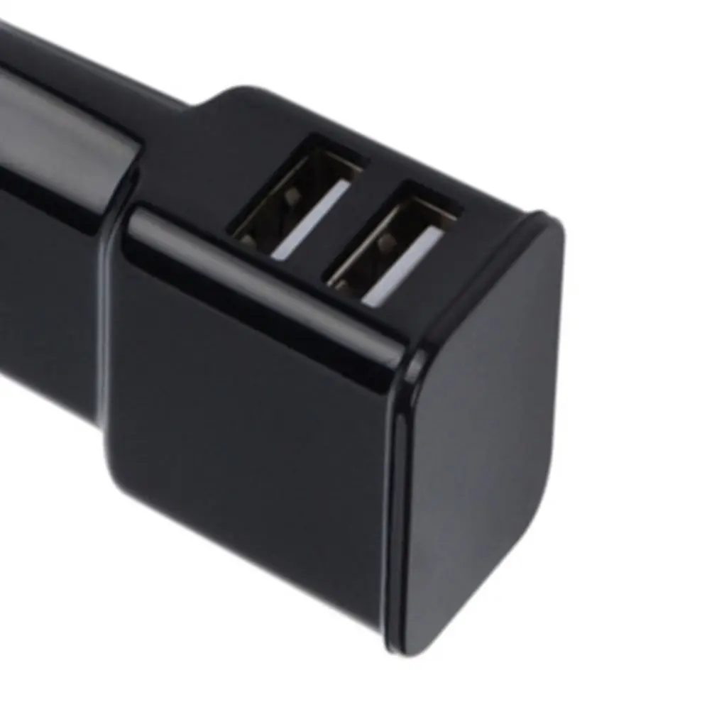 Настенное зарядное устройство с двумя портами зарядное устройство мини USB СВЕТОДИОДНЫЙ светильник адаптер питания для быстрой зарядки для iPhone Android Phone