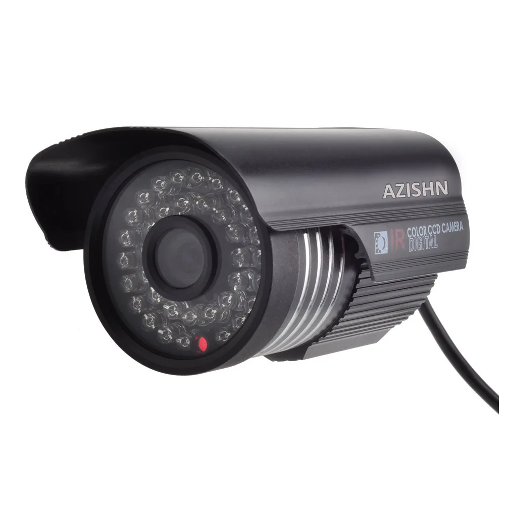 AZISHN безопасность 1/3 &quotSony Effio CCD 700TVL OSD Меню 36 шт. ИК светодиодов пуля IP66 Открытый