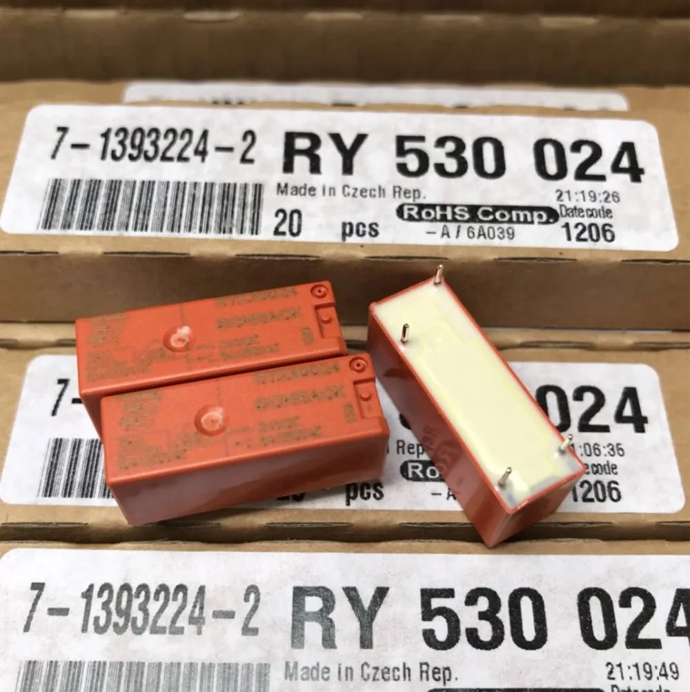 Новое реле RY530024 24VDC DC24V 24V 8A 250VAC 4PIN|Реле| |