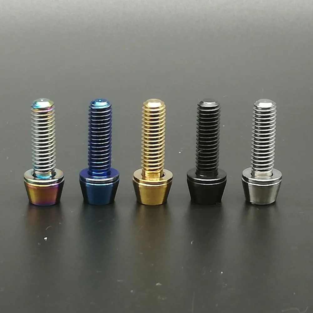 Титановый шестигранный болт с коническим дисковым тормозом 5 цветов 2