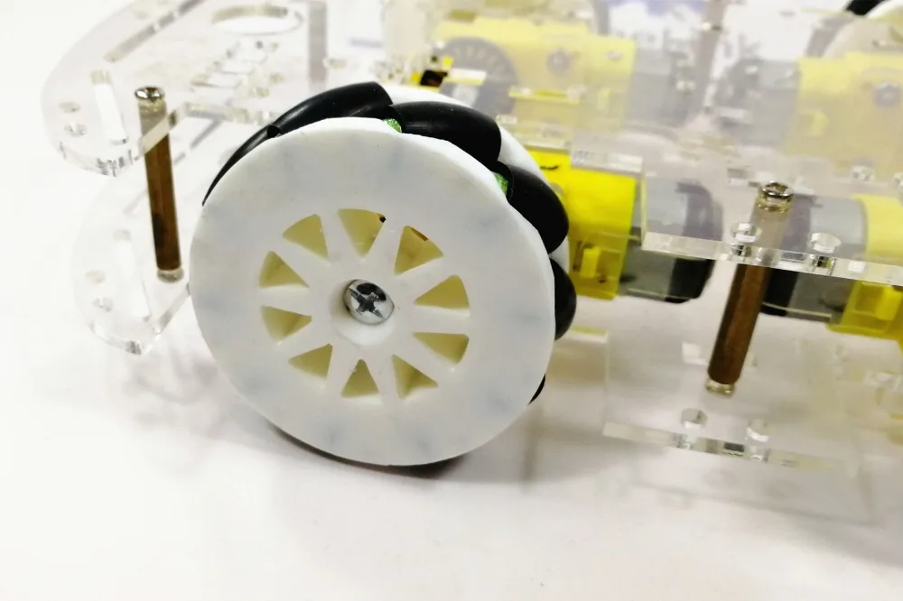 4wd Mecanum колеса смарт шасси автомобиля с мотором TT для Arduino акриловая пластина DIY