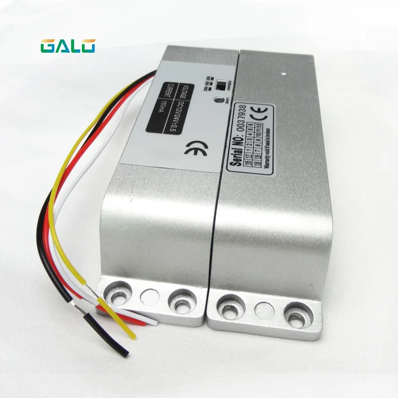 Электрический замок с датчиком состояния двери 800 кг защитой от падения дверной