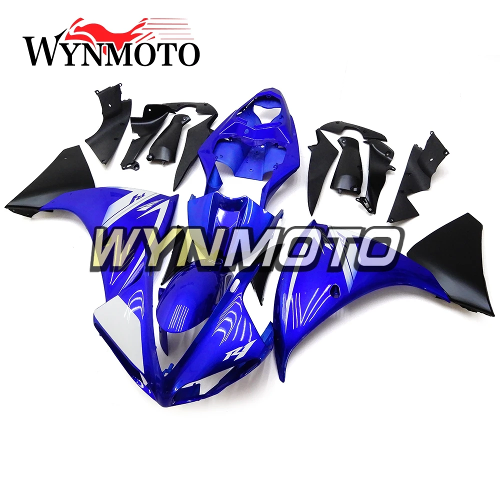 

Полный комплект обтекателей для Yamaha YZF1000 2009-2011 R1 09 10 11 инъекция ABS пластик Кузов синий капот обтекатели