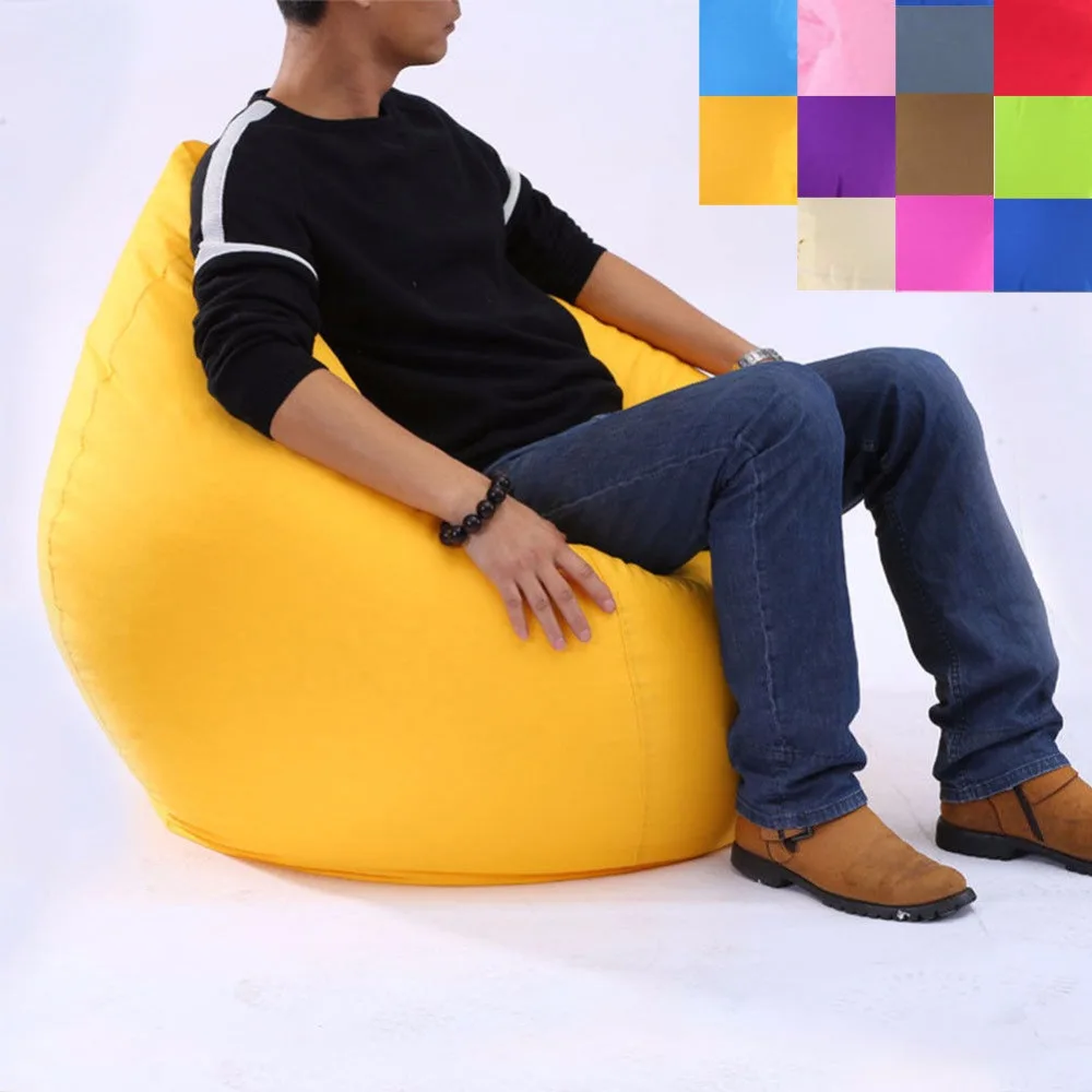 Кресло-мешок чехол для дивана шезлонга османское сиденье мебель гостиной без