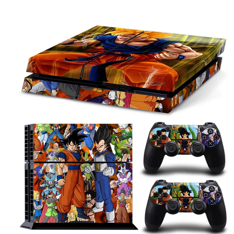 Dragon мяч плакат виниловая кожа для Play Station 4 консоль наклейка 2 шт. контроллер скины